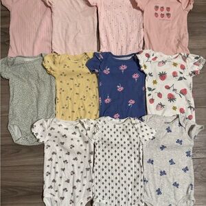 Carter's Assorted Colorful Bodysuits